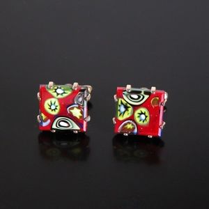Vtg Modern POP ART Cufflinks BOOM! BANG! POW!